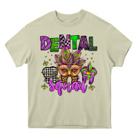 Mossy dental squad mardi gras teeth Heavy Core Tee - Jasminsmagicworld