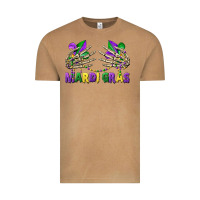 Vintage Camel mardi gras skeleton hands Vintage Tee - CowGirlArtShop