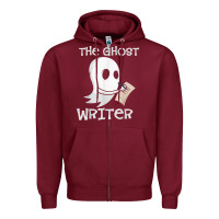 Ghost Writer Ghoul Author Halloween Trick Or Treat Novelist T Shirt Zipper Hoodie | Teevron