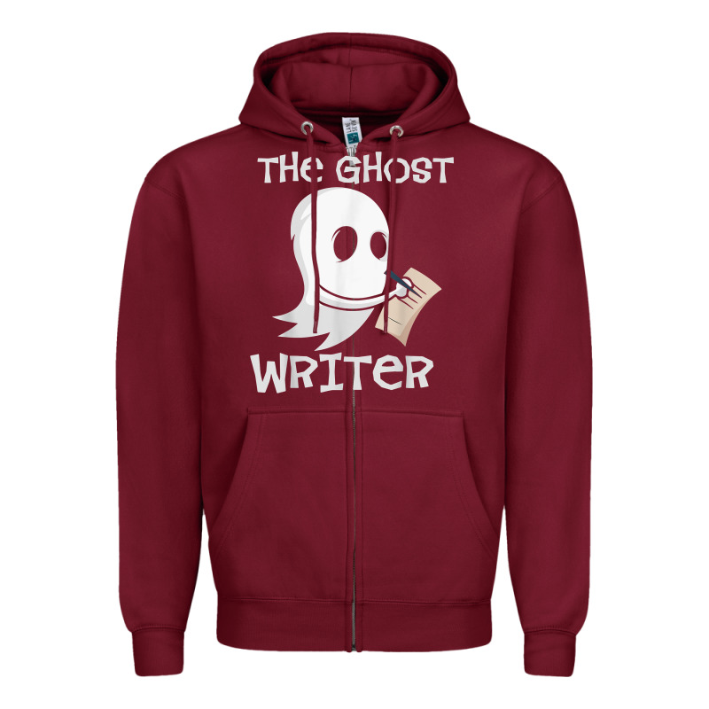 Ghost Writer Ghoul Author Halloween Trick Or Treat Novelist T Shirt Zipper Hoodie by trangStudio | Teevron
