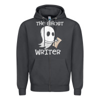 Smoke ghost writer ghoul author halloween trick or treat novelist t shirt Zipper Hoodie - trangStudio