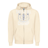 Sandshell Distressed Skeeball - Skee-ball Champ - Traveling Carnival Zipper Hoodie - trangStudio