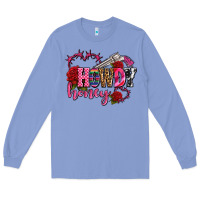 Colony Blue howdy honey rose olivia Long Sleeve Tee - OliviaCreatesArt