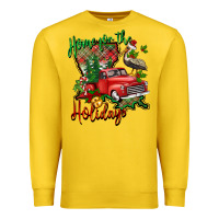 Lemon home for the holidays louisiana Premium Sweatshirt - BarkalooDesign