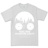 Dove Grey Trail Bike Adventure Awaits Premium Tee - Bettercallsaul