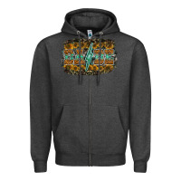 Charcoal Heather babe Zipper Hoodie - RacoonDesign