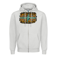 Dove Grey babe Zipper Hoodie - RacoonDesign