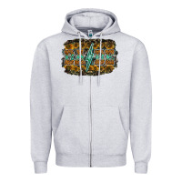 Heather Grey babe Zipper Hoodie - RacoonDesign