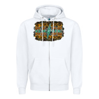 White babe Zipper Hoodie - RacoonDesign