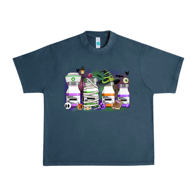 Nurse Medicine Bottles Urban Heavy Tee by CowGirlArtShop | Teevron