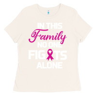 Bone In This Family No One Fights Alone Cancer Survivor Ladies Tee - Bettercallsaul