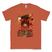 Copper santas favorite postal worker afro messy bun Classic Tee - texasbilliewilder