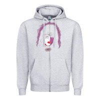 Heather Grey KISS  1978 Paul Stanley Zipper Hoodie - trangStudio
