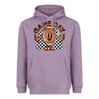 Lavender game day football Heavyweight Hoodie - BarkalooDesign