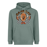 Sage game day football Heavyweight Hoodie - BarkalooDesign