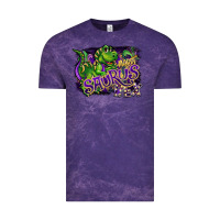 Cloud Purple mardi saurus rex Vintage Tee - CowGirlArtShop