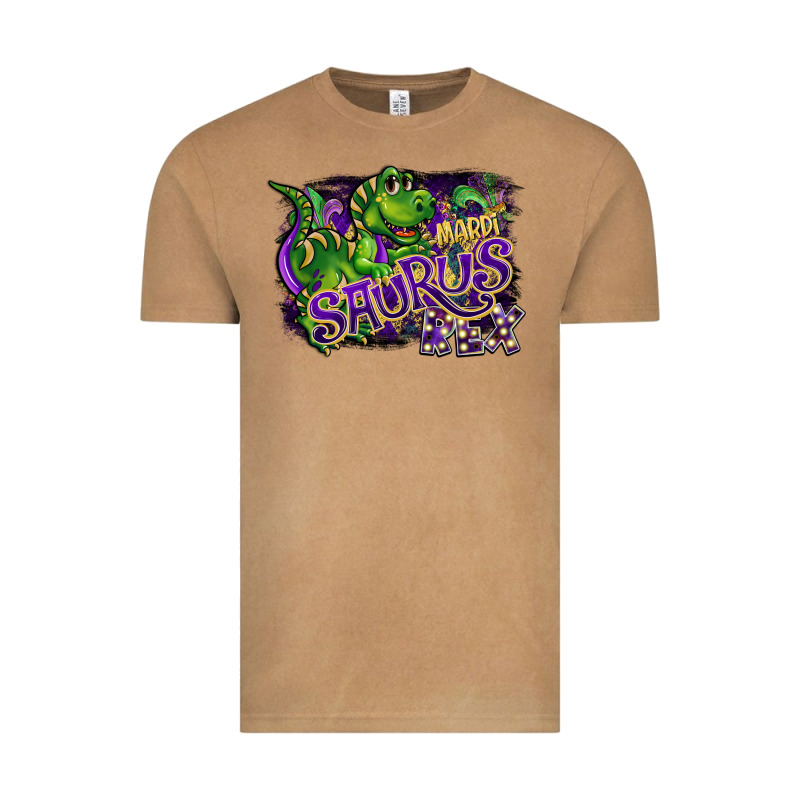 Mardi Saurus Rex Vintage Tee by CowGirlArtShop | Teevron