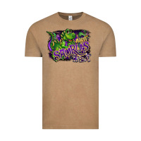 Vintage Coffee mardi saurus rex Vintage Tee - CowGirlArtShop