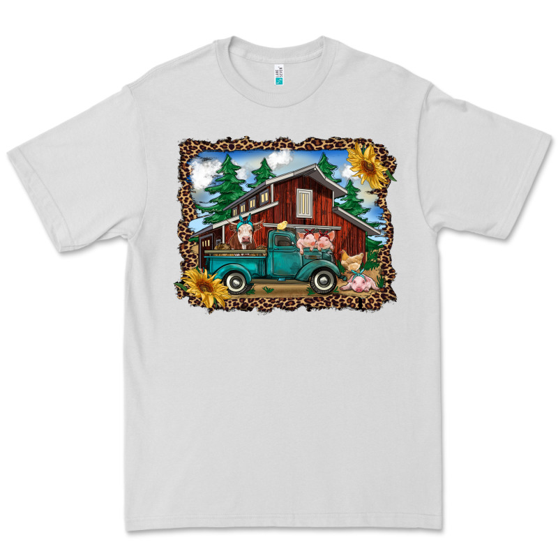 Western Barn With Farm Animals Premium Tee by RanaPortraitStore | Teevron