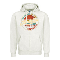 Oatmeal Heather Que Chimba Parce Medellin Bandera Antioquia Colombia Paisa Zipper Hoodie - trangStudio