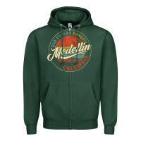Sports Green Que Chimba Parce Medellin Bandera Antioquia Colombia Paisa Zipper Hoodie - trangStudio