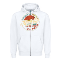 White Que Chimba Parce Medellin Bandera Antioquia Colombia Paisa Zipper Hoodie - trangStudio