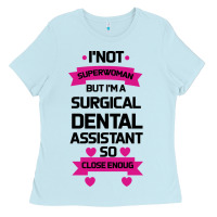 Baby Blue Surgical Dental Assistant Ladies Tee - Bettercallsaul