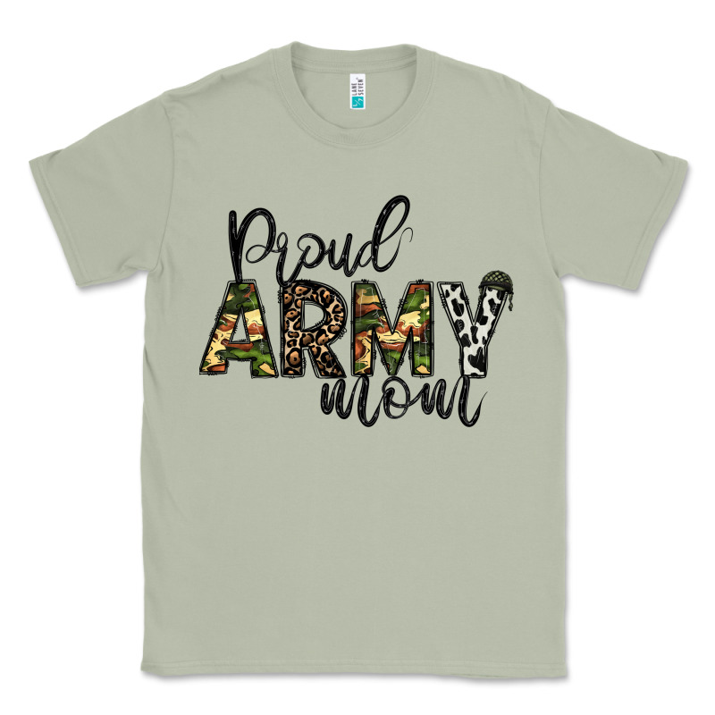 Proud Army Mom Classic Tee by CowhideDigitalArt | Teevron