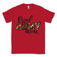 Red proud Army mom Classic Tee - CowhideDigitalArt
