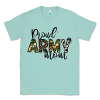 Seafoam proud Army mom Classic Tee - CowhideDigitalArt