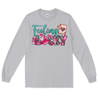 Moon Dust feeling lucky Long Sleeve Tee - OliviaCreatesArt