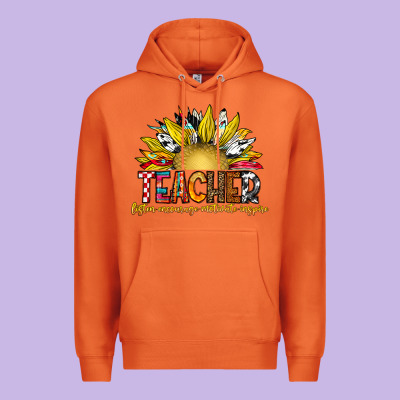 Teacher Premium Hoodie Designed By Cowhidedigitalart