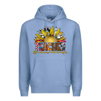 Colony Blue Teacher Premium Hoodie - CowhideDigitalArt