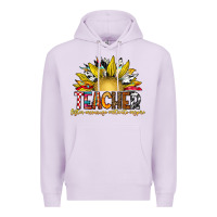 Lilac Teacher Premium Hoodie - CowhideDigitalArt