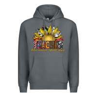 Rock Teacher Premium Hoodie - CowhideDigitalArt