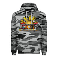 Slate Camo Teacher Premium Hoodie - CowhideDigitalArt