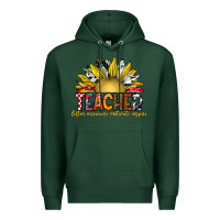 Sports Green Teacher Premium Hoodie - CowhideDigitalArt