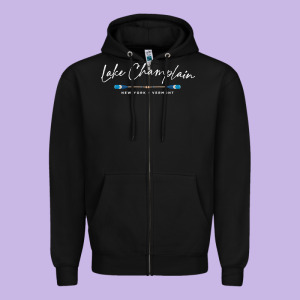 Lake Champlain Oars Graphic Zipper Hoodie Designed By Trangstudio