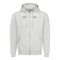 Dove Grey Lake Champlain Oars Graphic Zipper Hoodie - trangStudio