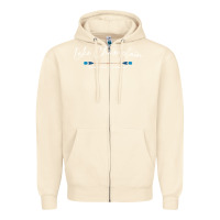 Sandshell Lake Champlain Oars Graphic Zipper Hoodie - trangStudio