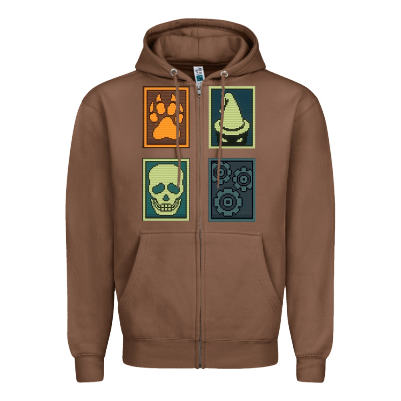 Inscryption Psychological Horror Card Categories Game Halloween Scary  Zipper Hoodie by trangStudio | Teevron