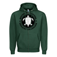 Sports Green Diving at Monterey Bay, California Zipper Hoodie - trangStudio