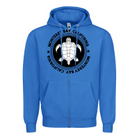 True Royal Diving at Monterey Bay, California Zipper Hoodie - trangStudio