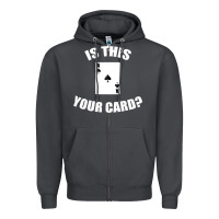 Smoke Cool Magician Is This Your Card Illusionist Zipper Hoodie - trangStudio