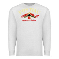 Oatmeal Heather Pontiac 1967   Classic Look style  14265 Premium Sweatshirt - trangStudio