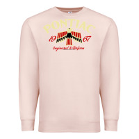 Pale Pink Pontiac 1967   Classic Look style  14265 Premium Sweatshirt - trangStudio