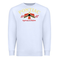 White Pontiac 1967   Classic Look style  14265 Premium Sweatshirt - trangStudio