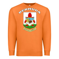 Carrot Bermuda Coat of Arms Souvenir Gift Flag Bermudian Premium Sweatshirt - trangStudio