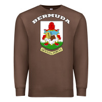 Chestnut Bermuda Coat of Arms Souvenir Gift Flag Bermudian Premium Sweatshirt - trangStudio