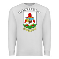 Dove Grey Bermuda Coat of Arms Souvenir Gift Flag Bermudian Premium Sweatshirt - trangStudio